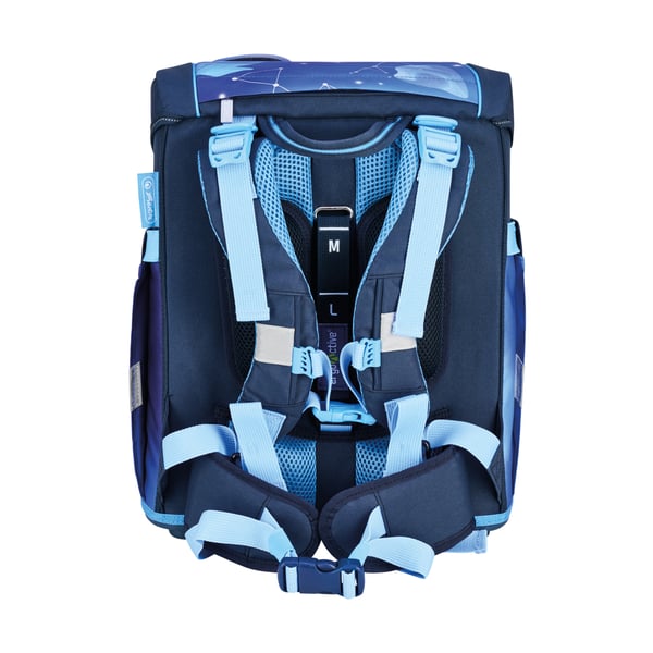 Herlitz FiloActive XL Plus Cosmic skolväskekombination Pojke Polyester Blå, Mörkblå