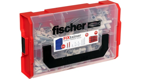 Fischer 563578 ruuviankkuri ja seinätulppa 228 kpl Ruuvikoukku- ja ankkurisarja Fischer 563578 ruuviankkuri ja seinätulppa 228 kpl Ruuvikoukku- ja ankkurisarja
