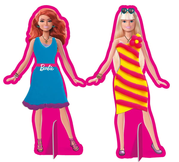 Miniatyrbillede 4 af 6: Lisciani BARBIE DOUGH FASHION SHOW