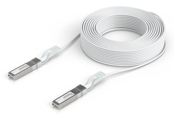 Ubiquiti UACC-Uplink-SFP28-30M InfiniBand och fiberoptisk kabel Vit