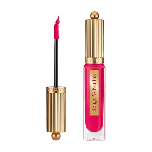 Miniatyrbillede 1 af 6: Bourjois Rouge Velvet Ink 3,5 ml 07 Fushia Cha Cha Mat