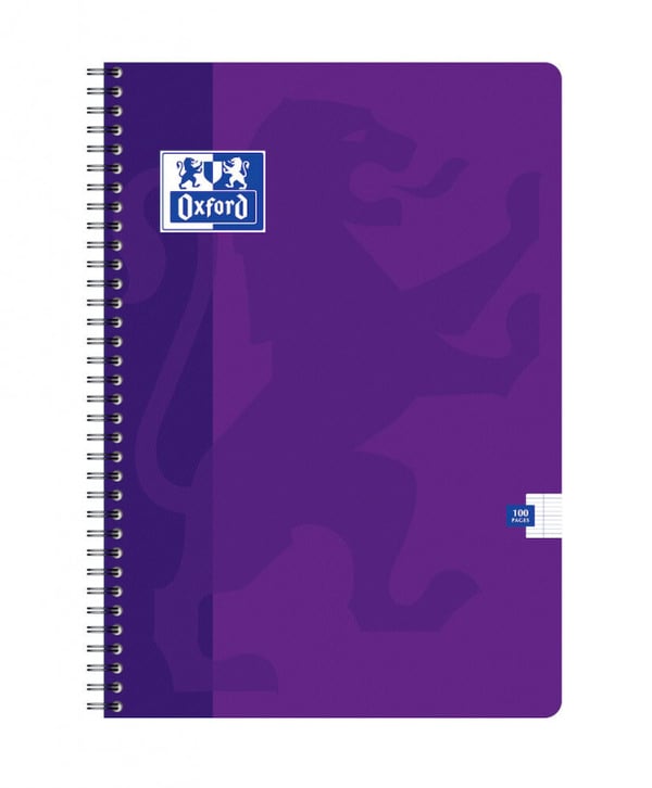 Oxford 100103584 blok og notesblok A4 Gul