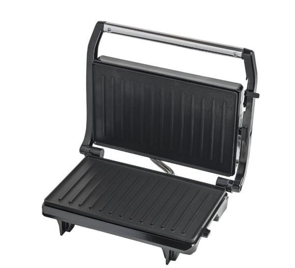 Bestron APM123Z smörgåsgrill 700 W Svart, Rostfritt stål