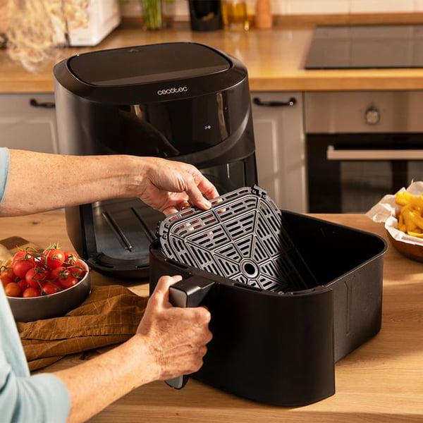 Cecotec Cecofry Absolute 7600 Enkelt 7,6 L Enkeltstående 2000 W Varmluftsteger Sort
