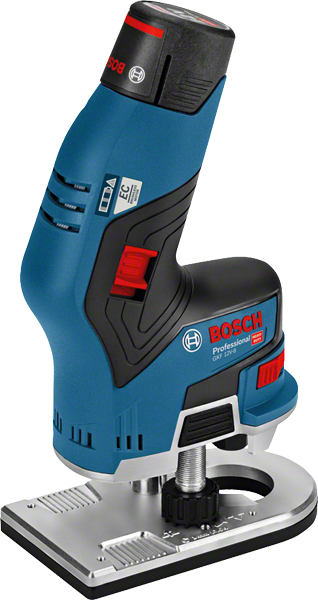 Miniatyrbillede 1 af 3: Bosch GKF 12V-8 Professional 13000 rpm Sort, Blå, Rød
