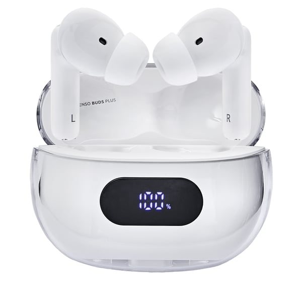 Intenso T312AE Kuulokkeet True Wireless Stereo (TWS) In-ear Puhelut/Musiikki/Urheilu/Päivittäinen USB Type-C Bluetooth Valkoinen