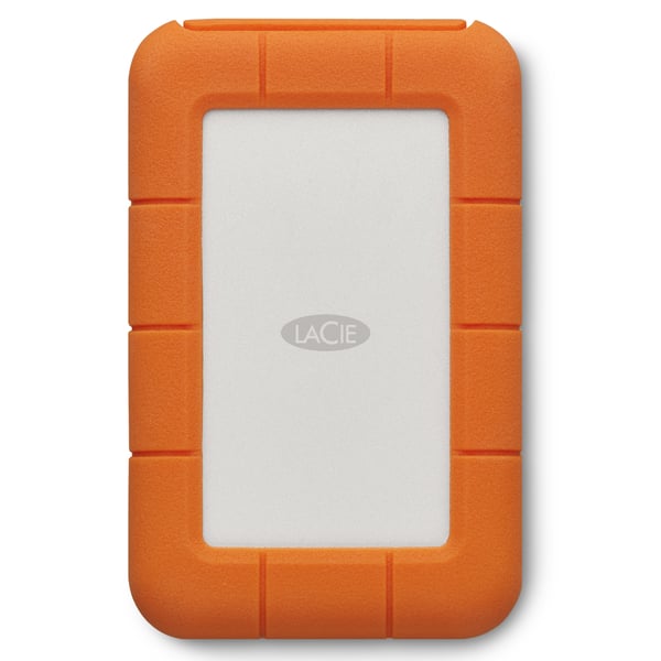 Pikkukuva 5 / 8: LaCie Rugged Secure ulkoinen kovalevy 2 TB 2.5" USB Type-C 3.2 Gen 1 (3.1 Gen 1) Oranssi, Valkoinen