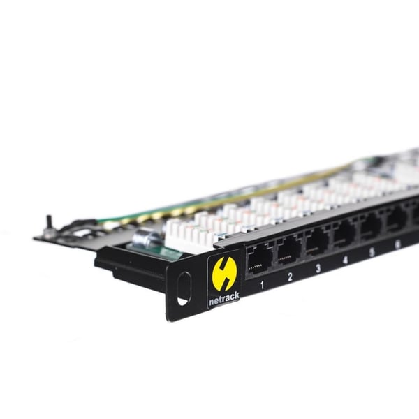 Netrack 104-10 patchpaneler 0.5U