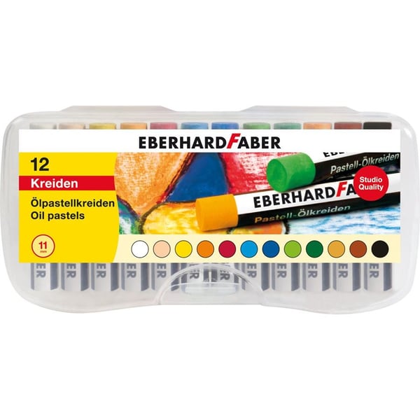 Eberhard Faber Oil Pastels 12 styck