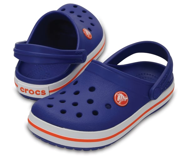 Crocs Crocband Blokeringer Unisex Blå, Hvid, Rød