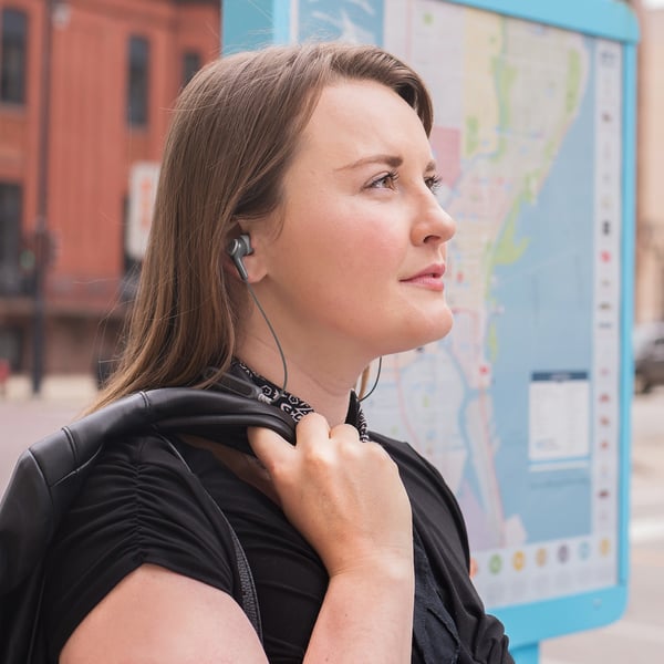 Miniatyrbild 4 av 5: Koss BT115i Headset Trådlös I öra Samtal/musik Bluetooth Svart, Grå