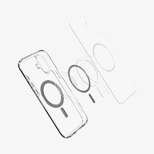 Spigen Ultra Hybrid (MagFit) mobiltelefon etui 15,5 cm (6.1") Cover Transparent