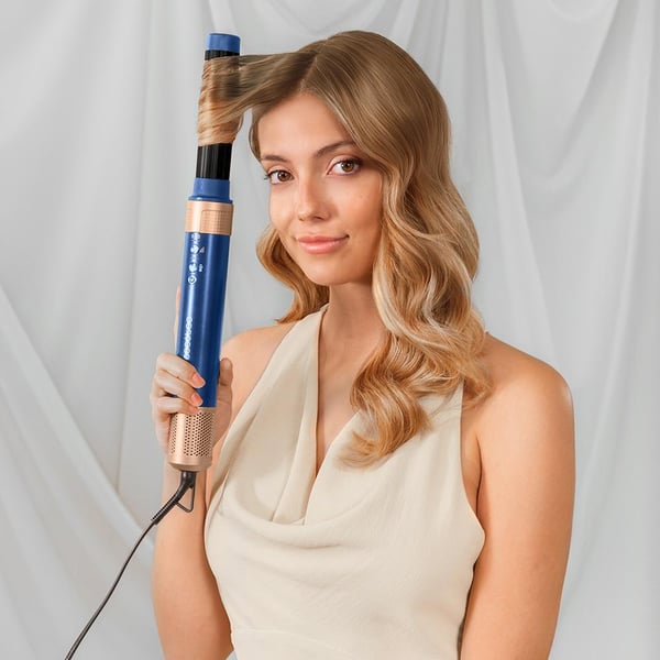 Cecotec Bamba CeramicCare 14in1 AirGlam Blue Multistyler Varm Blå 1400 W