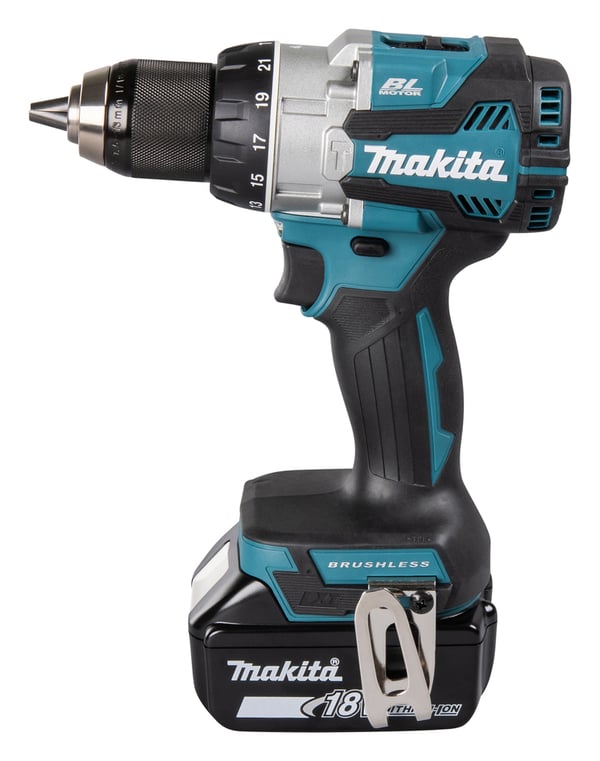 Miniatyrbillede 13 af 23: Makita DHP489RTJ elektrisk skruetrækker & slagbor 1800 rpm Sort, Blå