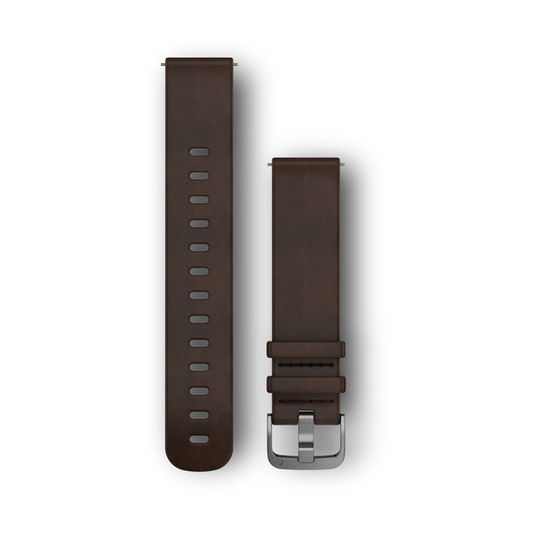 Garmin 010-12691-01 Smart bærbart (wearable) tilbehør Band Brun Læder