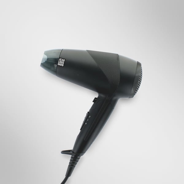 Miniatyrbild 4 av 4: Jean Louis David Little Hairdryer hårfön 1600 W Svart