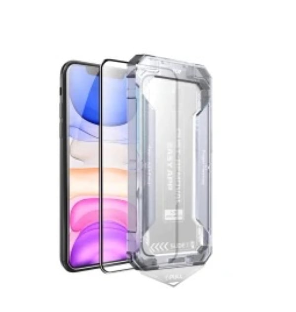 Pikkukuva 12 / 12: Mobile Origin Silver Screen Guard Kirkas näytönsuoja Apple 1 kpl