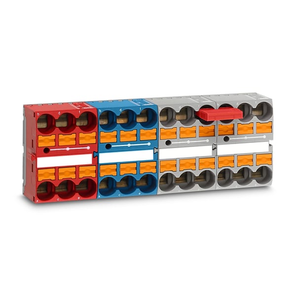 Miniatyrbillede 3 af 6: Phoenix Contact PTFIX 6X10/S GN termisk blok