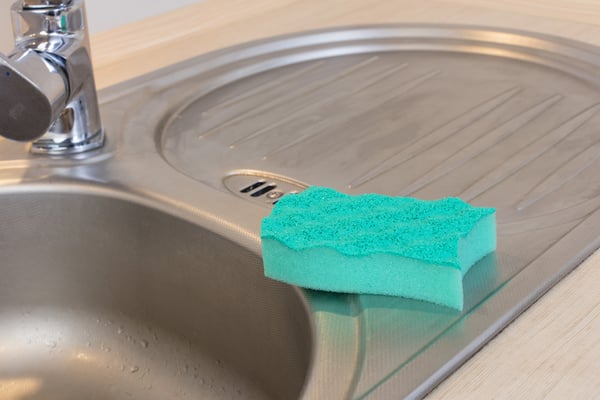Vileda 139181 svamp Rektangulär Mikrofiber Grön 3 styck
