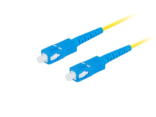 Lanberg FO-SUSU-SS11-0020-YE InfiniBand- ja kuituoptiikkakaapeli 2 m SC Keltainen