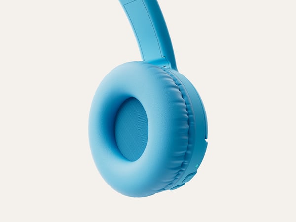 tonies 10003270 hovedtelefoner/headset Trådløs Musik/hverdag USB Type-C Bluetooth Lyse Blå, Hvid