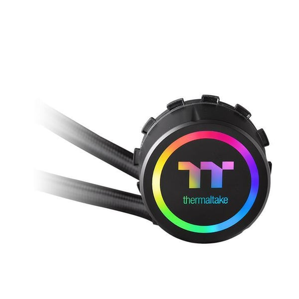 Miniatyrbild 5 av 10: Thermaltake Floe Riing RGB 240 TT Premium Edition Processor Allt-i-ett vätskekylare 12 cm Svart