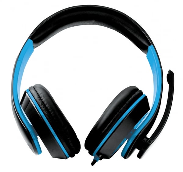 Esperanza EGH300B Headset Kabel Huvudband Spela Svart, Blå