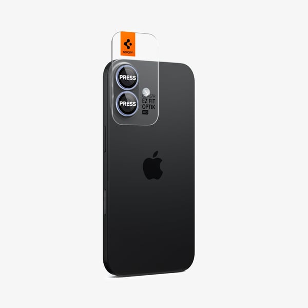 Pikkukuva 3 / 5: Spigen Optik Pro EZ Fit Kameran linssisuoja Apple 2 kpl