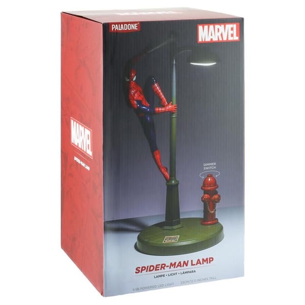 Paladone Spiderman Lamp bordlampe LED Flerfarvet