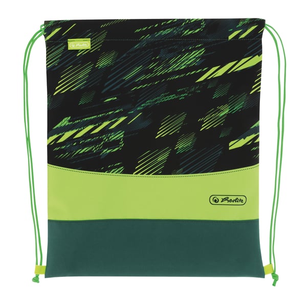 Herlitz Loop Plus Game Changer skolväskekombination Pojke Polyester Svart, Grön