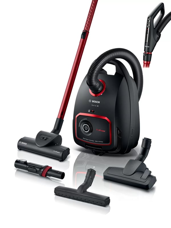 Bosch Serie 6 BGL6POW2 støvsuger Beholder vakuum Dry 850 W Støvpose