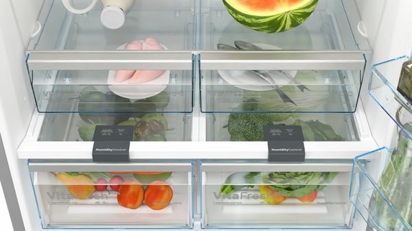 Bosch Serie 4 KGN86VIEA køle-/fryseskab Fritstående 631 L Rustfrit stål