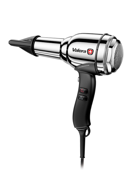 Valera SM 588.01 CR hårtørrer 2100 W Sort, Krom