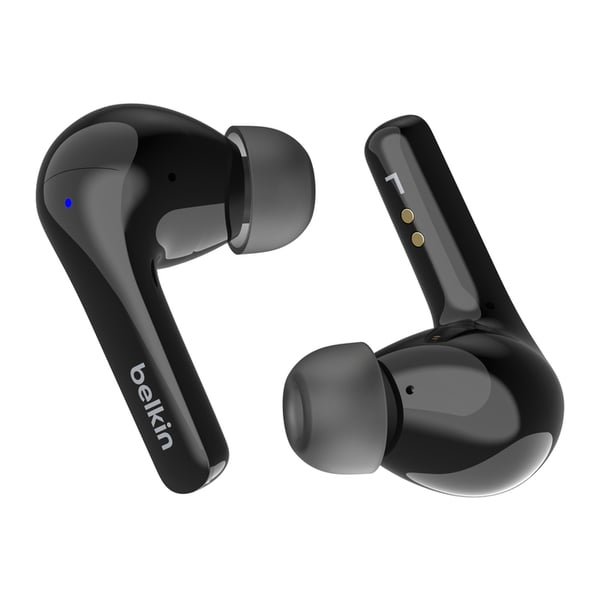 Belkin SoundForm Motion Headset True Wireless Stereo (TWS) I ørerne Opkald/Musik/Sport/Hverdag Bluetooth Sort