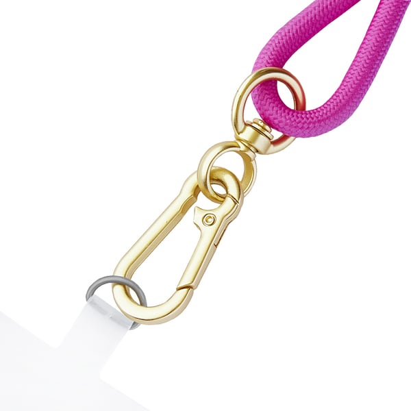 Intenso Handykette als Lade- + Datenkabel USB-C bis 1,65m neon pink USB-kablar USB C Rosa