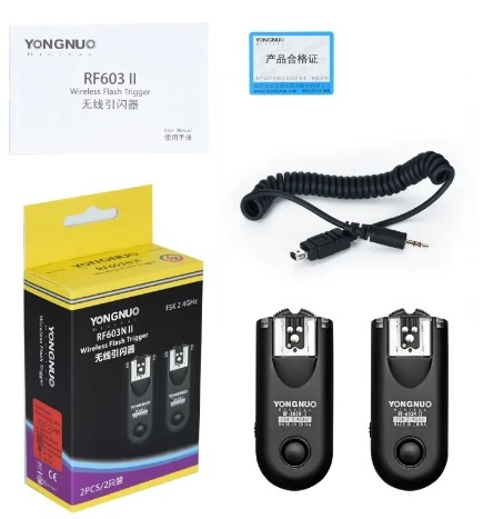Yongnuo RF-603II N3 kamera flashtilbehør Udløser
