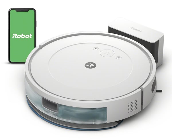 Miniatyrbild 1 av 4: iRobot Roomba Combo Essential 0,4 l Vit