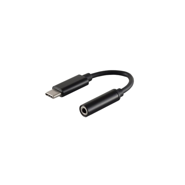 shiverpeaks BS14-05021 kabel til mobiltelefon Sort 0,13 m USB C 3.5mm