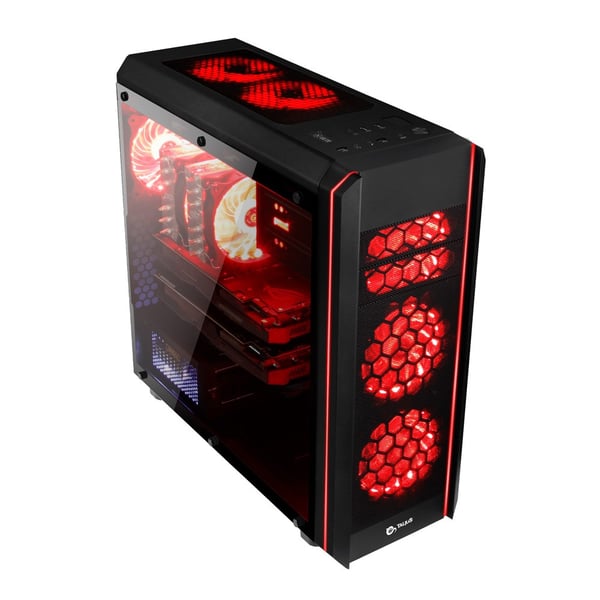 TALIUS Daemon Full Tower Svart