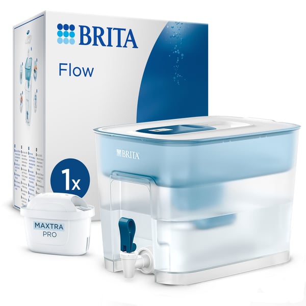 Pikkukuva 1 / 6: Brita Flow Basic Blue MX PRO Annostelijan vesisuodatin 8,2 L Sininen, Läpinäkyvä
