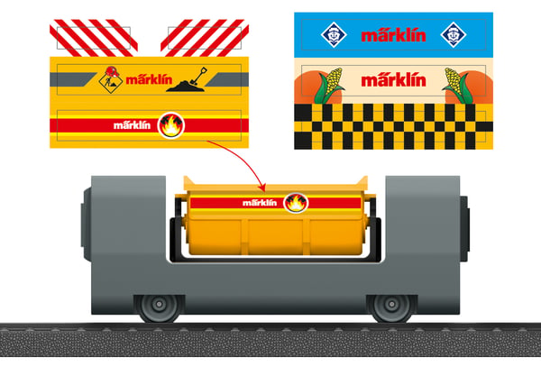 Märklin my world - Dump Car delar och tillbehör till skalmodell Godsvagn