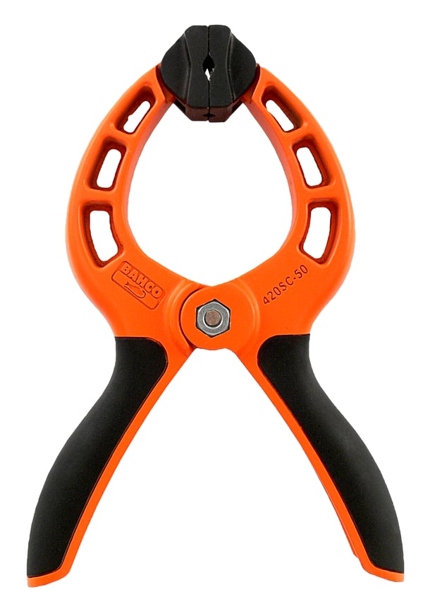 Miniatyrbillede 1 af 3: Bahco 420SC-25 klemme Spring klemme 2,5 cm Sort, Orange