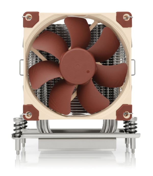 Noctua NH-U9 TR4-SP3 Tietokoneen jäähdytysjärjestelmä Suoritin Jäähdytin 9,2 cm Alumiini, Beige