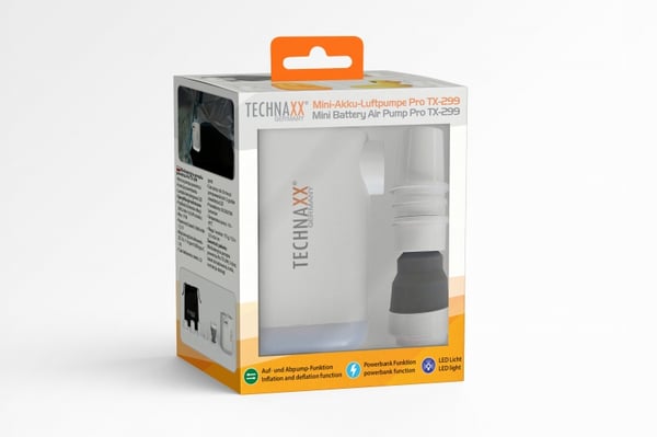 Technaxx TX-299 elektrisk luftpumpe 300 l/min