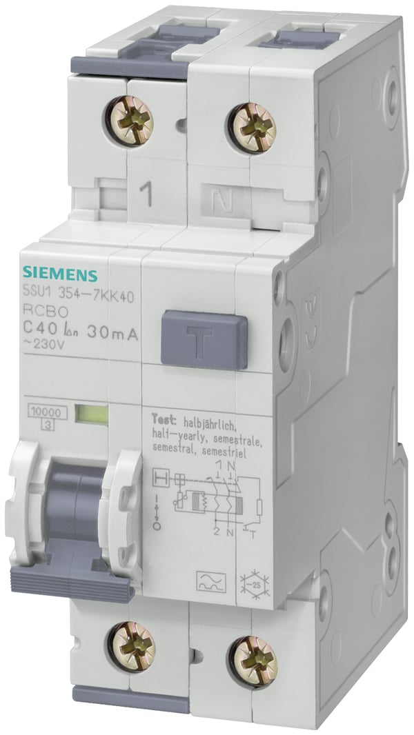 Miniatyrbillede 1 af 3: Siemens 5SU1354-7KK10 kredsløbsafbryder