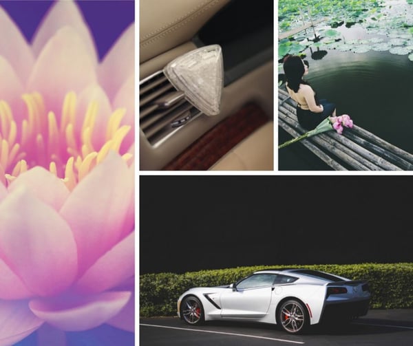 Pikkukuva 3 / 7: K2 Diamo Lotus Ilmanraikastimen kiinnitys painamalla paikalleen