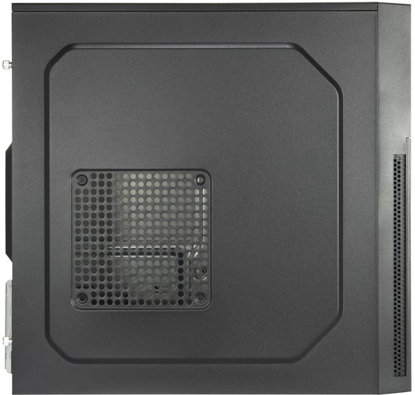 Inter-Tech IT-6521 Straight Micro Tower Musta