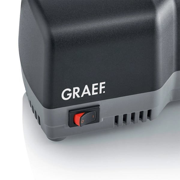 Miniatyrbild 7 av 8: Graef CC82 Elektrisk knivslip Svart, Grå