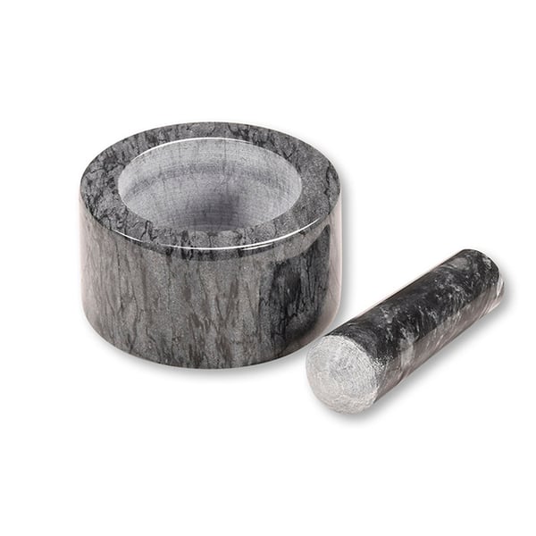 Kesper 71504 mortel och mortelstötare Grå Marmor