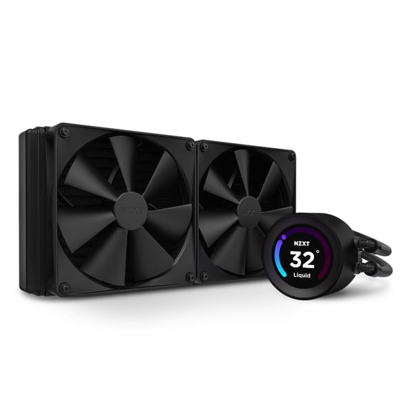 NZXT Kraken Elite 280 Processor Allt-i-ett vätskekylare 14 cm Svart